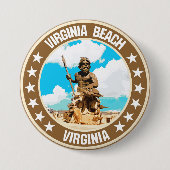 Virginia Beach Button (Vorderseite)