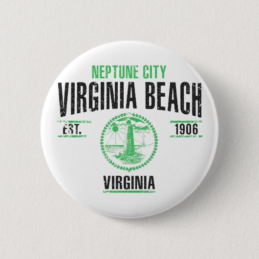 Virginia Beach Button (Vorderseite)