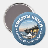 Virginia Beach (C) Magnet (Vorderseite/Rückseite)