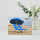 Virginia Beach erwartet Postcard Postkarte (Stehend Vorderseite)