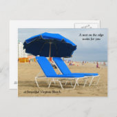 Virginia Beach erwartet Postcard Postkarte (Vorne/Hinten)