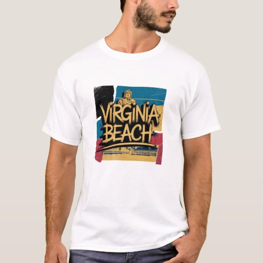 Virginia Beach Geschenk Idee T-Shirt (Vorderseite)