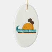 Virginia Beach. Keramik Ornament (Rechts)