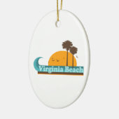 Virginia Beach. Keramik Ornament (Links)