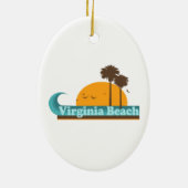 Virginia Beach. Keramik Ornament (Hinten)