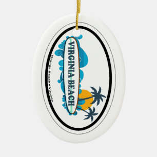 Virginia Beach. Keramik Ornament