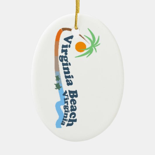 Virginia Beach. Keramikornament (Vorne)