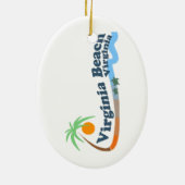 Virginia Beach. Keramikornament (Hinten)