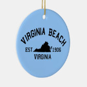 Virginia Beach. Keramikornament (Rechts)