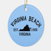 Virginia Beach. Keramikornament (Links)