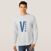VIRGINIA BEACH LANGE ÄRMEL-T-Shirt T-Shirt (Vorne ganz)