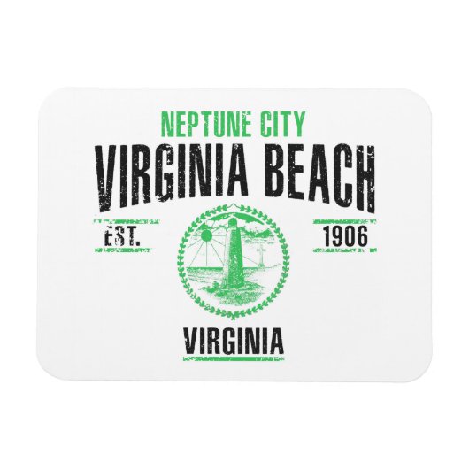Virginia Beach Magnet (Horizontal)