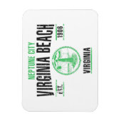 Virginia Beach Magnet (Vertikal)