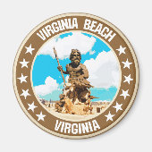 Virginia Beach Magnet (Vorne)