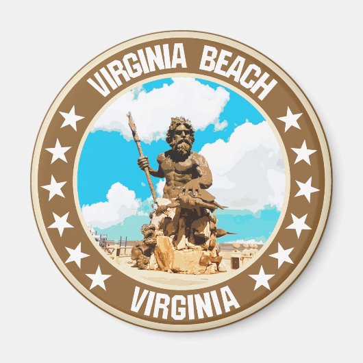Virginia Beach Magnet (Vorne)