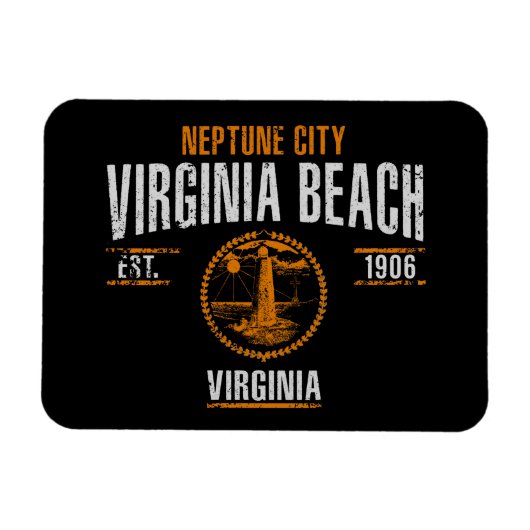 Virginia Beach Magnet (Horizontal)