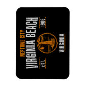 Virginia Beach Magnet (Vertikal)