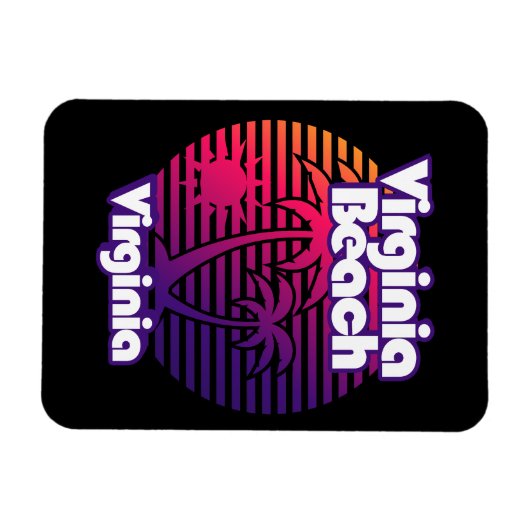 Virginia Beach Magnet (Horizontal)