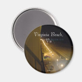 Virginia Beach Magnet (Vorderseite/Rückseite)