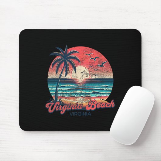 Virginia Beach Mousepad (Mit Mouse)