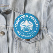 Virginia Beach (Muschel) Button (Beispiel)