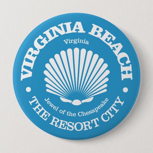 Virginia Beach (Muschel) Button (Vorderseite)