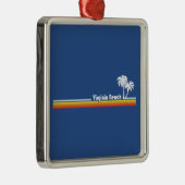 Virginia Beach Ornament Aus Metall (Rechts)