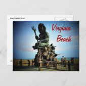 Virginia Beach Postcard Postkarte (Vorne/Hinten)
