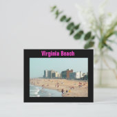 Virginia Beach Postcard Postkarte (Stehend Vorderseite)