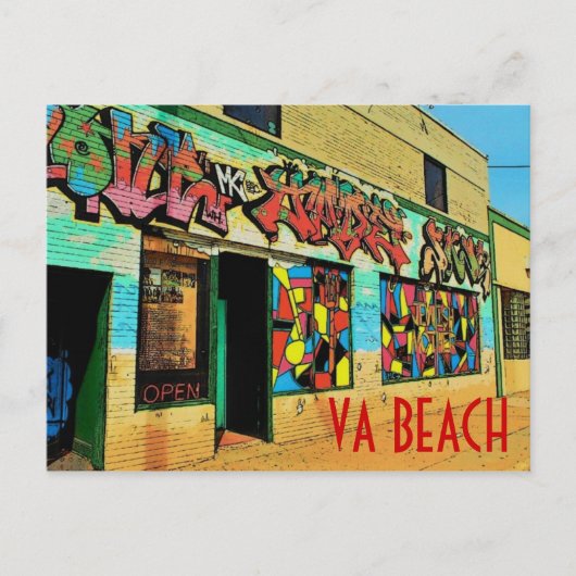 Virginia Beach Postcard Postkarte (Vorderseite)