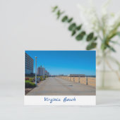 Virginia Beach Postcard Postkarte (Stehend Vorderseite)