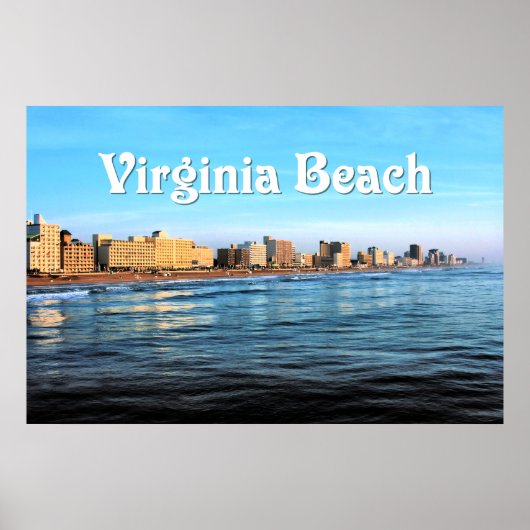 Virginia Beach Poster (Vorne)