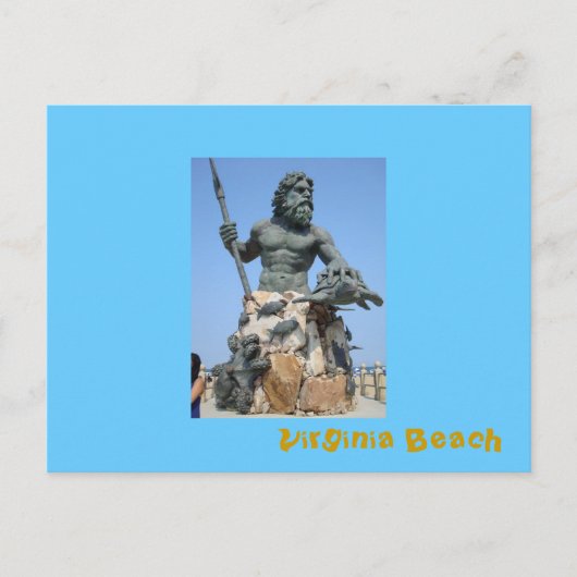 Virginia Beach Postkarte (Vorderseite)