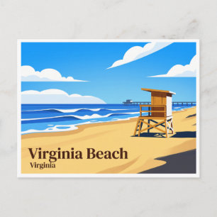 Virginia Beach Postkarte