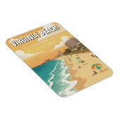 Virginia Beach Reise Magnet (Rechte Seite)