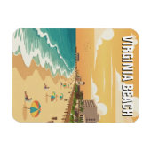 Virginia Beach Reise Magnet (Horizontal)