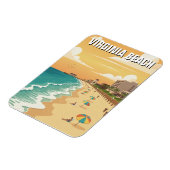 Virginia Beach Reise Magnet (Linke Seite)