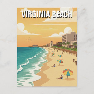 Virginia Beach Reise Postkarte