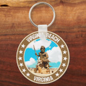 Virginia Beach Schlüsselanhänger (Vorderseite)