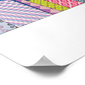 Virginia Beach Skyline Poster (Ecke)