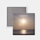 Virginia Beach, Sunrise Magnet (Vorderseite/Rückseite)