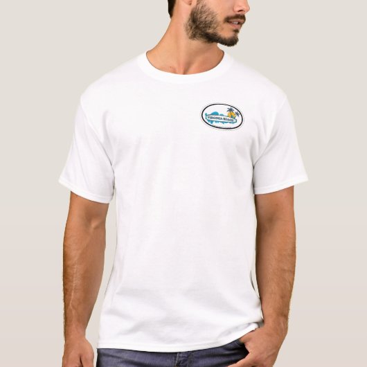 Virginia Beach. T-Shirt (Vorderseite)