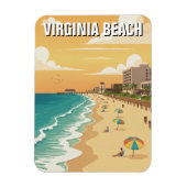 Virginia Beach Travel Magnet (Vertikal)