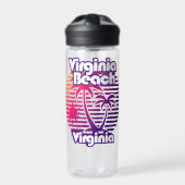 Virginia Beach Trinkflasche (Vorderseite)