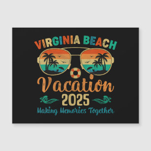 Virginia Beach Urlaub 2025 Freunde Familie Sommer Magnetkarte