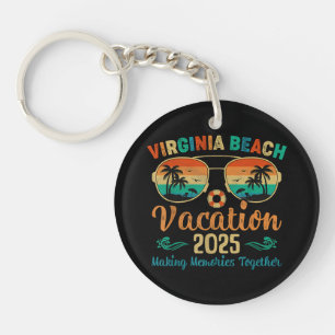 Virginia Beach Urlaub 2025 Freunde Familie Sommer Schlüsselanhänger