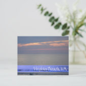 Virginia Beach, VA. #2 Postkarte (Stehend Vorderseite)