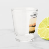 Virginia Beach, VA Bachelorette Weekend Shot Glass Schnapsglas (Links)