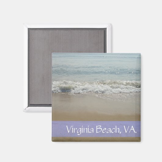 Virginia Beach, VA. Magnet (Vorderseite/Rückseite)