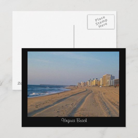 Virginia Beach, VA Postkarte (Vorne/Hinten)